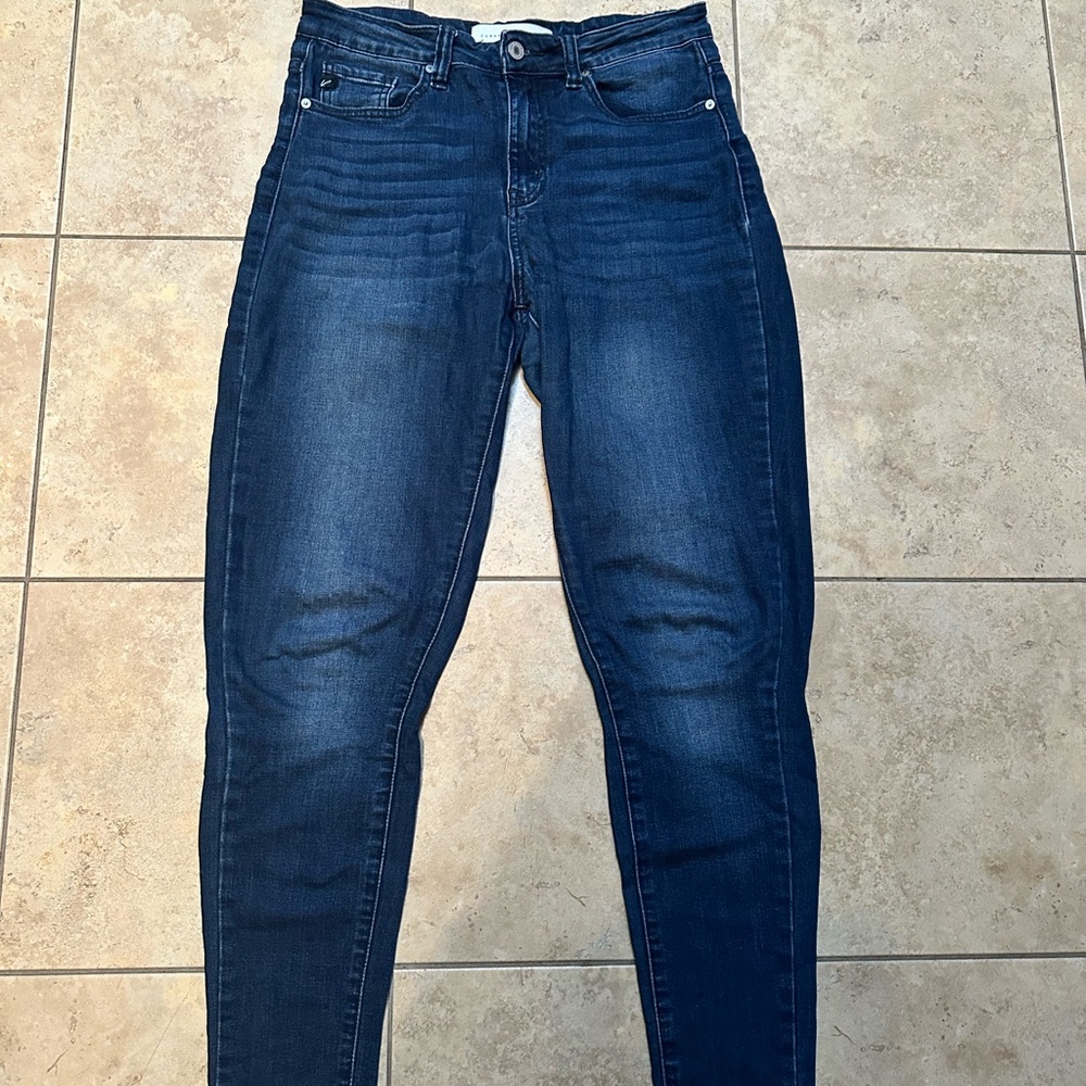 KanCan Dark Blue High Rise Women's Jeans